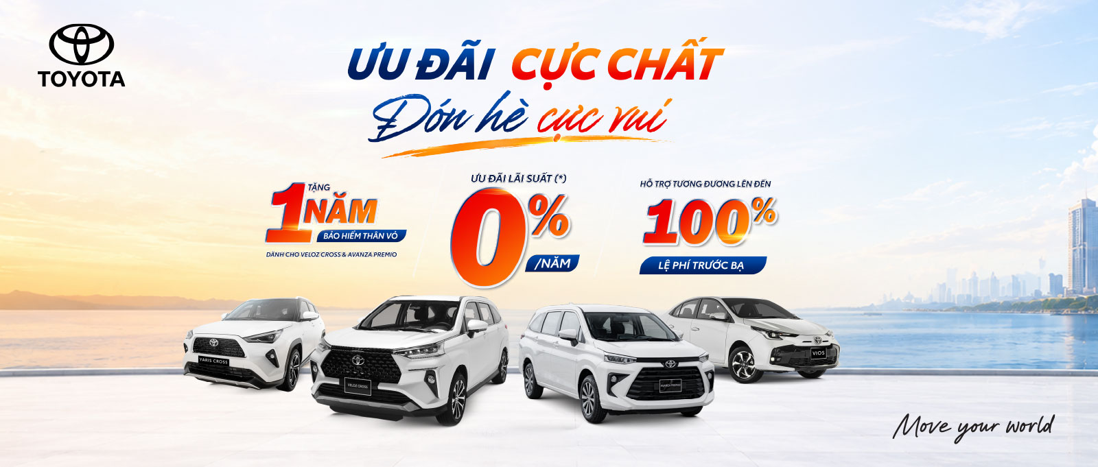 Ưu đãi tháng 6 Toyota Thái Hòa Từ Liêm